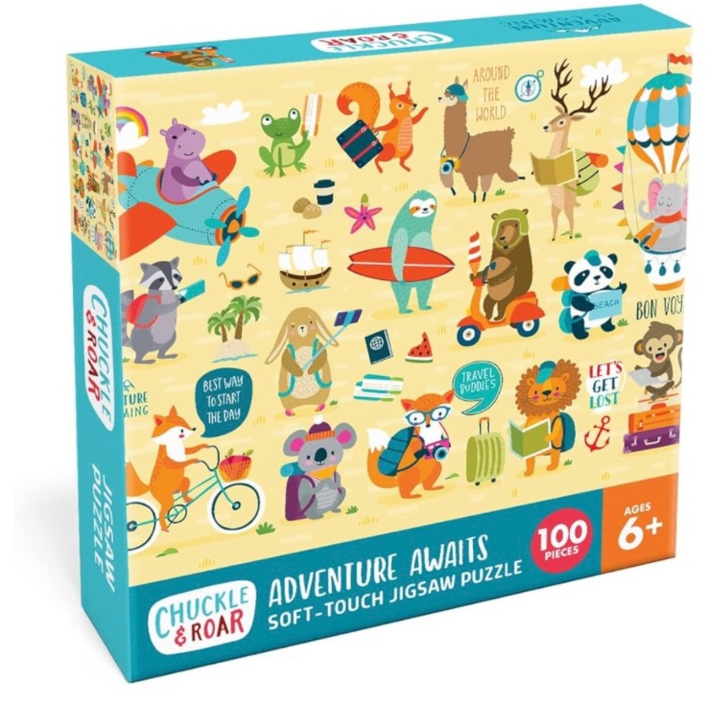 Chuckle & Roar - Adventure Awaits Puzzle - Engaging and Educational Puzzle